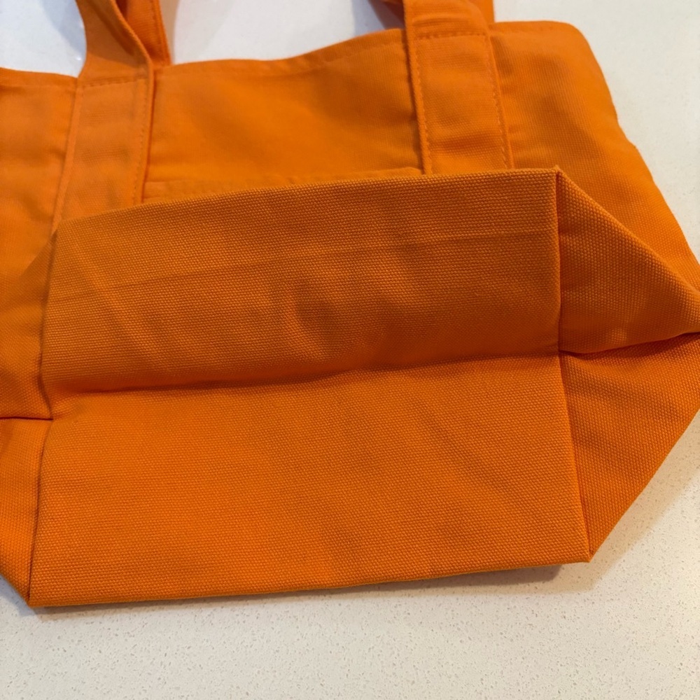 Trader Joe's Orange Tote Bag - Picture 3 of 10